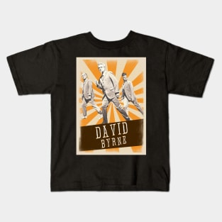 Vintage Aesthetic David Byrne Dancing Kids T-Shirt